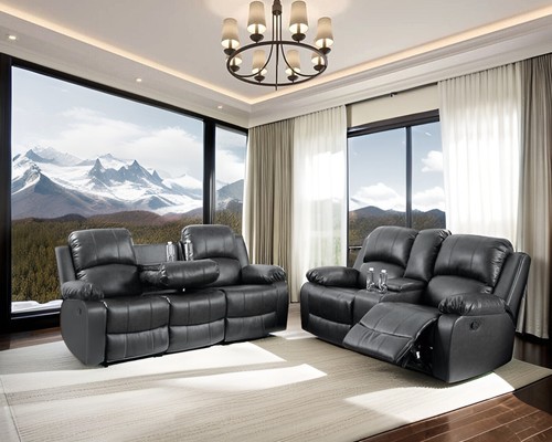 New 2pc sofa - new, loveseat