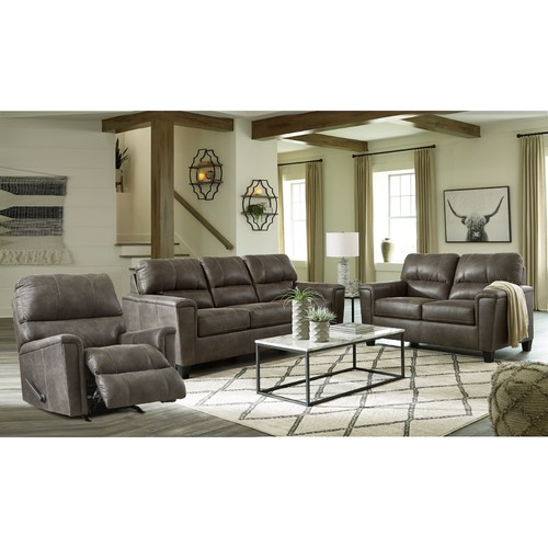 New smoke gray fabric - smoke, 3pc