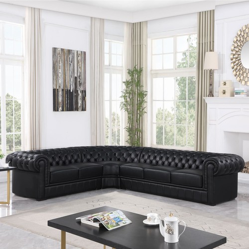 Manual reclining sectional - manual,