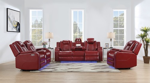 New led power recliner - new,