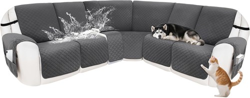 Reclining sectional couch - sectional,