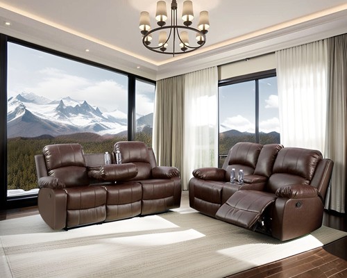 New sofa loveseat brown - loveseat,