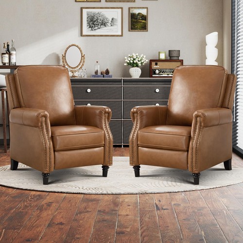 Push back recliner chair set - push,