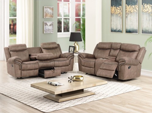New modern 2pc sofa loveseat - modern,