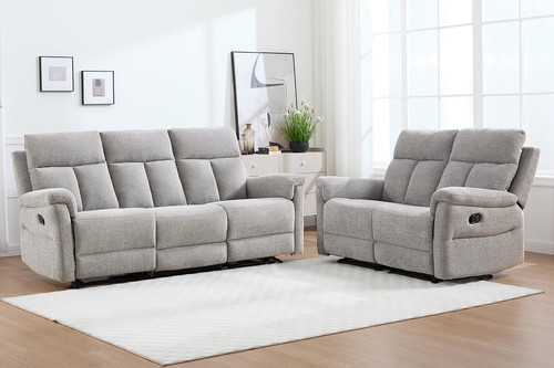 Manual reclining sofa - manual,
