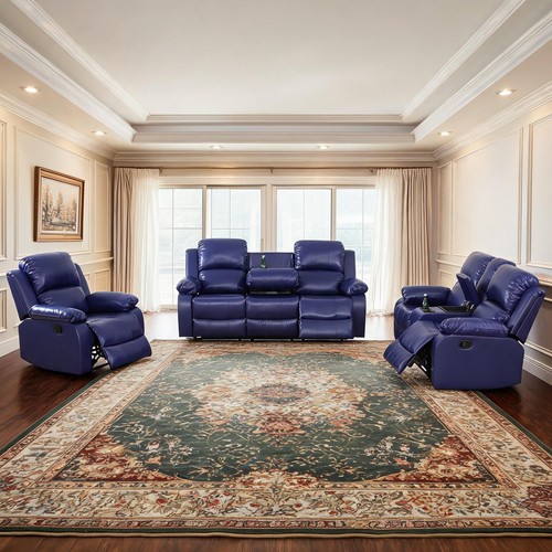 Modern reclining sofa set - reclining,
