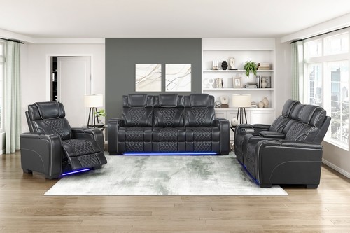 New top grain leather 3pc - top-grain,