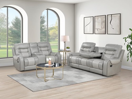 New two tone 2pc leather - two-tone, gel