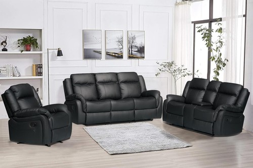 Piece reclining sofa set - reclining,